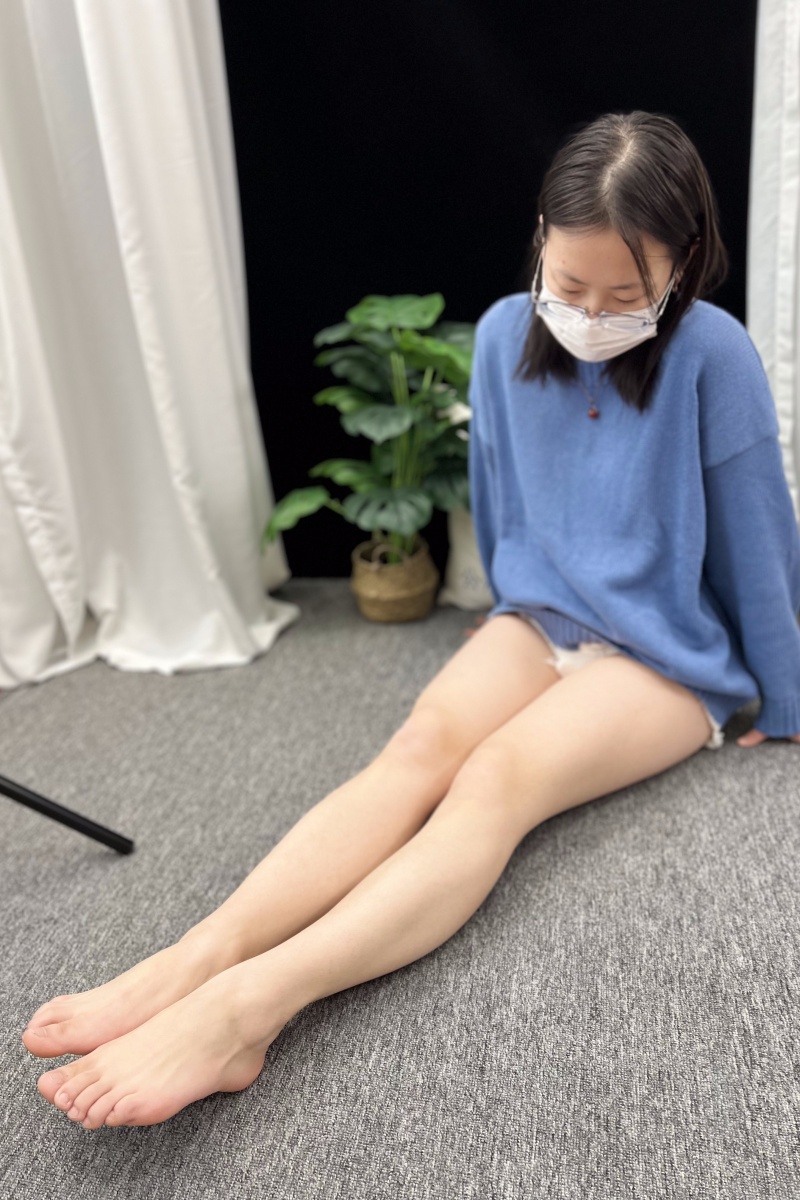 033期 棉袜小白鞋-觅影