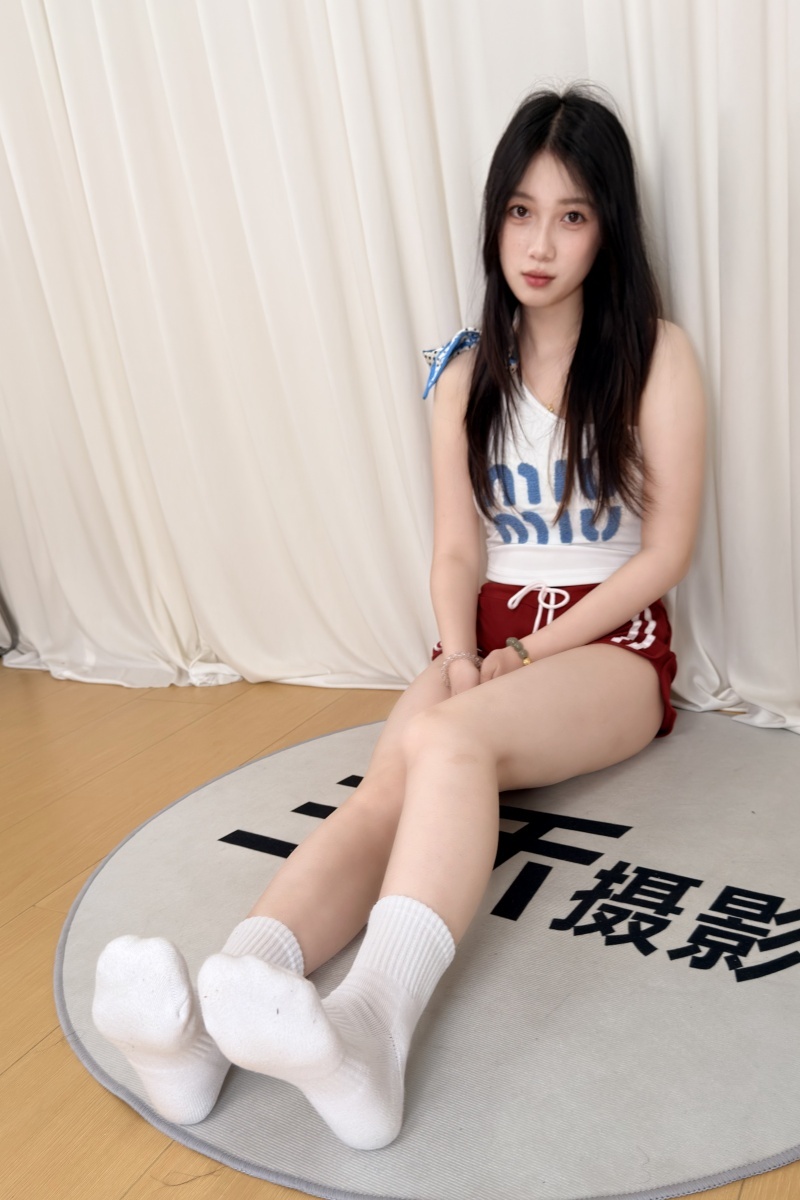 图片[2]-699期 宁宁运动短裤-觅影