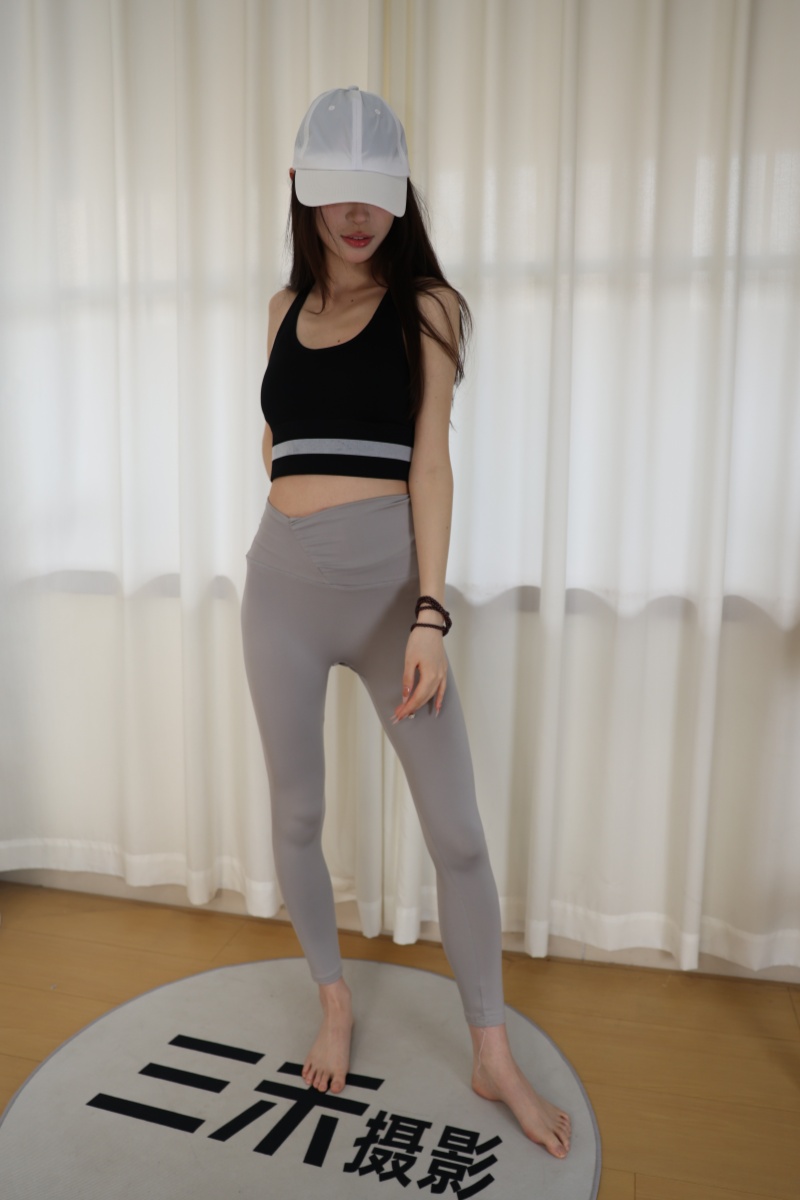 852期 灰色瑜伽裤-觅影