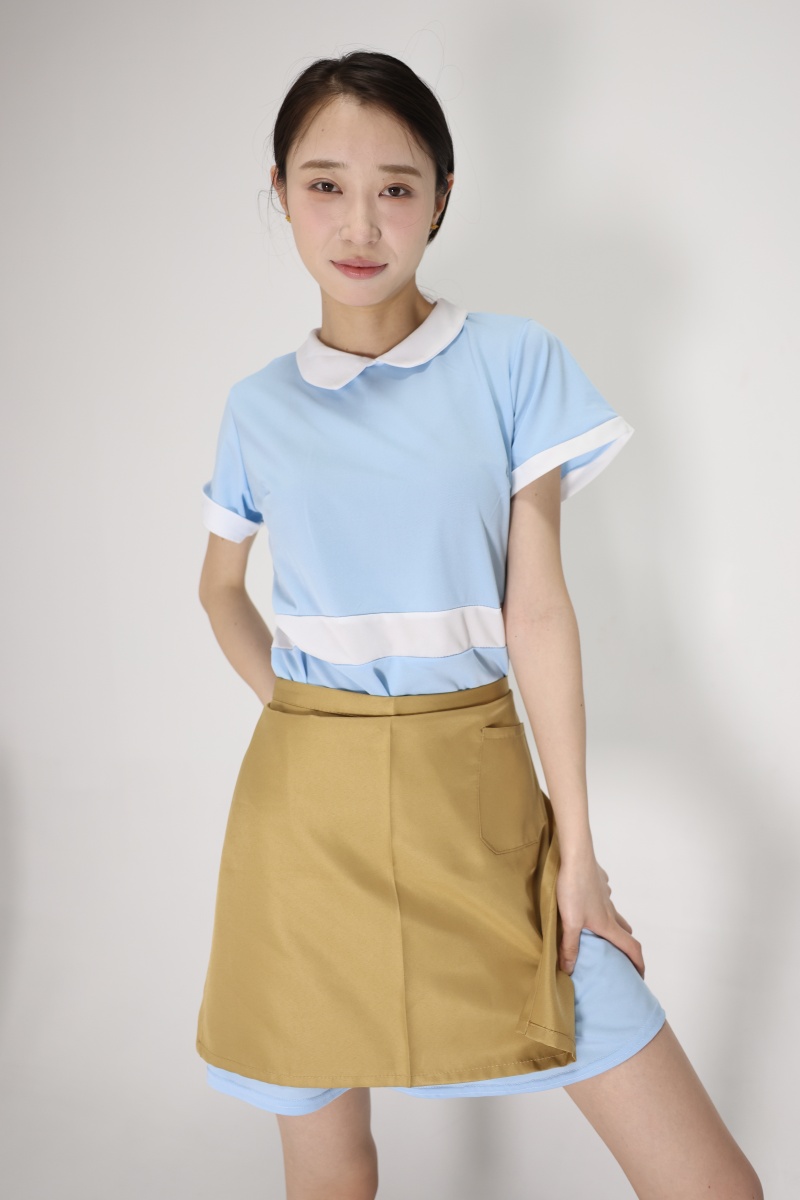 921期 小贝白袜工作装-觅影