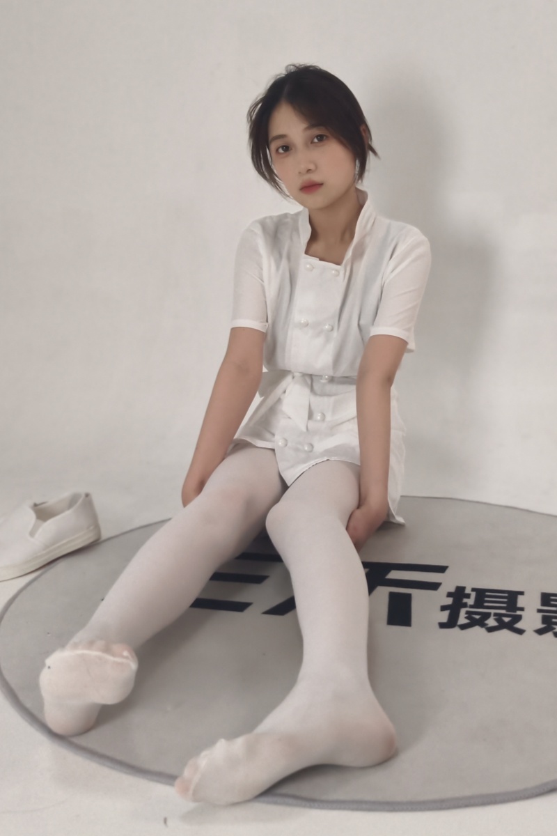 图片[4]-973期 宁宁白袜护士服-觅影
