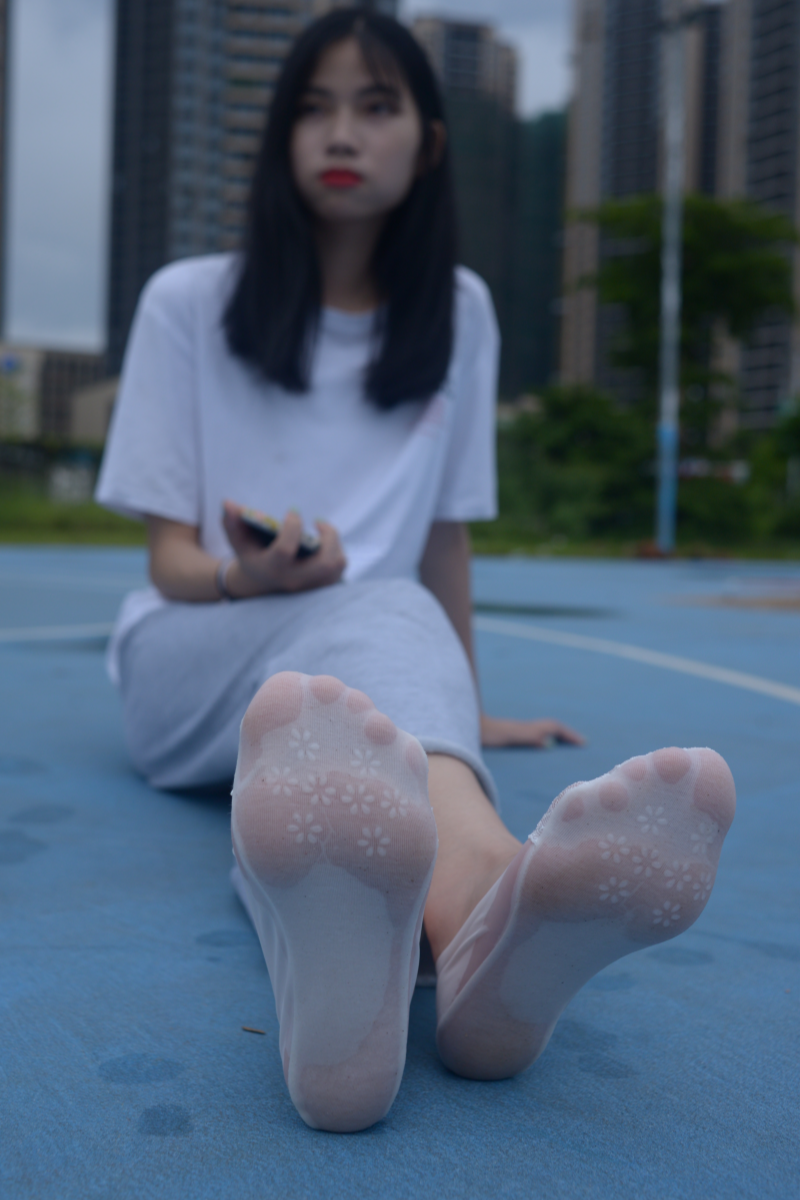 图片[4]-学妹肉丝船袜帆布鞋-觅影